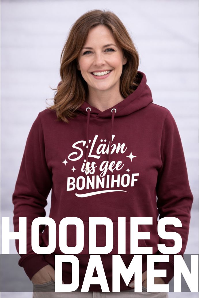 Sächsische Hoodies für Frauen Damen Hoodies im Sachsen Dialekt und mit sächischen Motiven von sachsenStoff