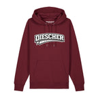 Diescher Hoodie Tiger von sachsenStoff Sächsische Hoodies im Sachsen Dialekt Dresden Leipzig Shop
