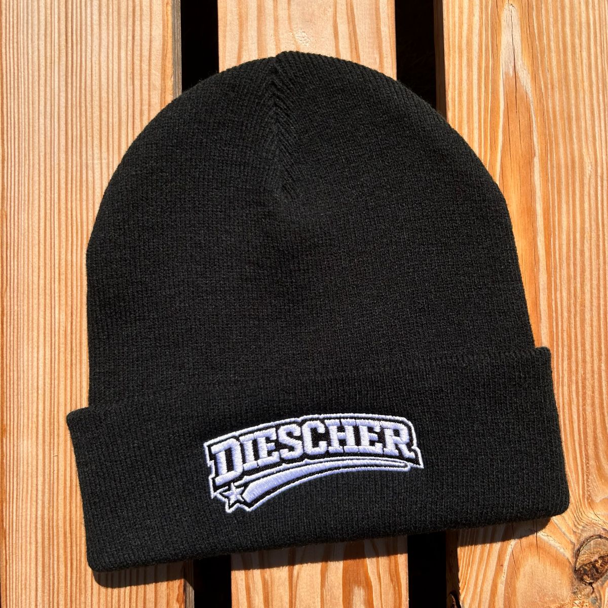 Mütze #DIESCHER Bestickter Sachsen Beanie für Damen & Herren | Sächsische Strickmütze
