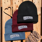 Mütze #DIESCHER Bestickter Sachsen Beanie für Damen & Herren | Sächsische Strickmütze