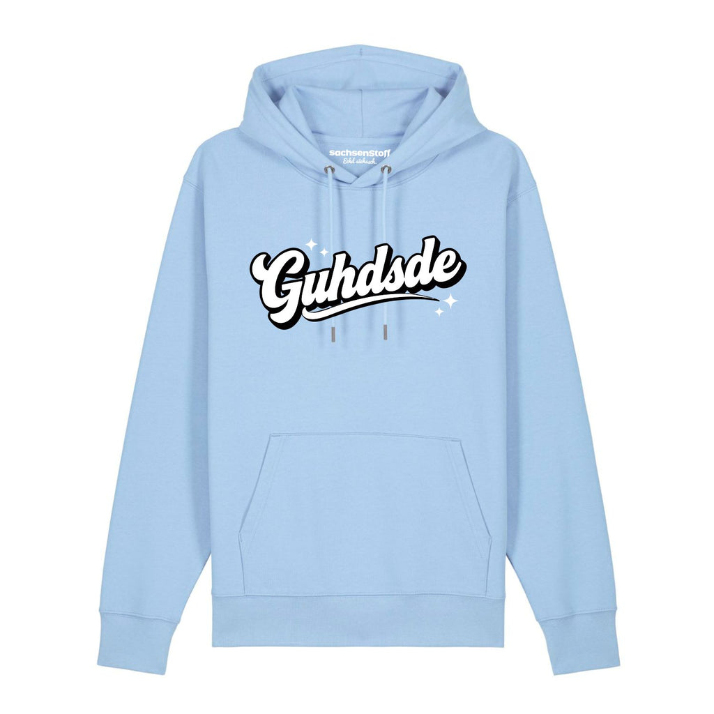 Guhdsde Meine Gutste Hoodie von sachsenStoff Sächsische Hoodies im Sachsen Dialekt Dresden Leipzig Shop