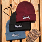 Mütze #GUHDSDE Bestickter Sachsen Beanie für Damen | Sächsische Strickmütze