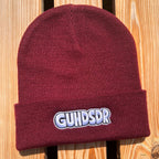Mütze #GUHDSDR Bestickter Sachsen Beanie für Herren | Sächsische Strickmütze