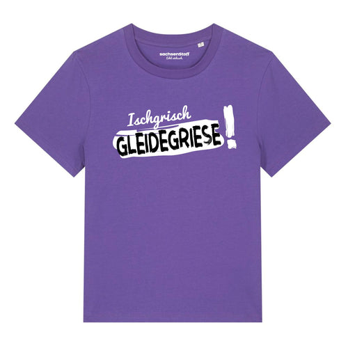 Isch grisch glei de Griese Damen T-Shirt von sachsenStoff Sächsische Damenshirts im Sachsen Dialekt Dresden Leipzig Damenmode Shop