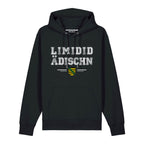 Limidid Ädischn Hoodie von sachsenStoff Sächsische Hoodies im Sachsen Dialekt Dresden Leipzig Shop
