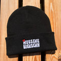 Mütze #MODSCHEGIEBSCHN Bestickter Sachsen Beanie für Damen | Sächsische Strickmütze
