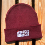 Mütze #MODSCHEGIEBSCHN Bestickter Sachsen Beanie für Damen | Sächsische Strickmütze