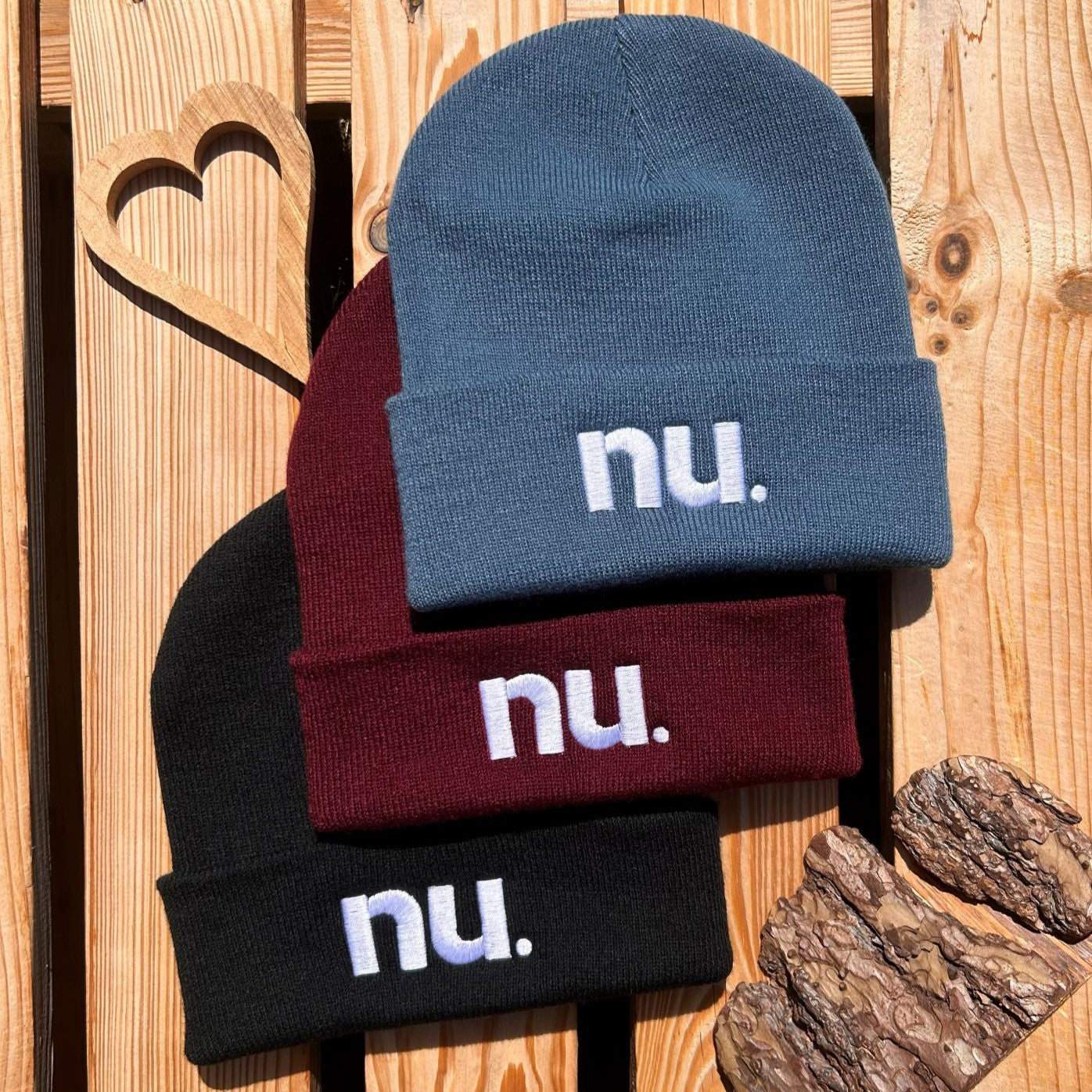 Mütze #NU Bestickter Sachsen Beanie für Damen & Herren | Sächsische Strickmütze