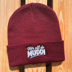 Mütze #MUDDI Bestickter Sachsen Beanie für Damen | Sächsische Strickmütze