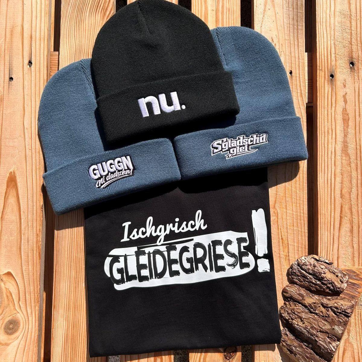 Mütze #NU Bestickter Sachsen Beanie für Damen & Herren | Sächsische Strickmütze