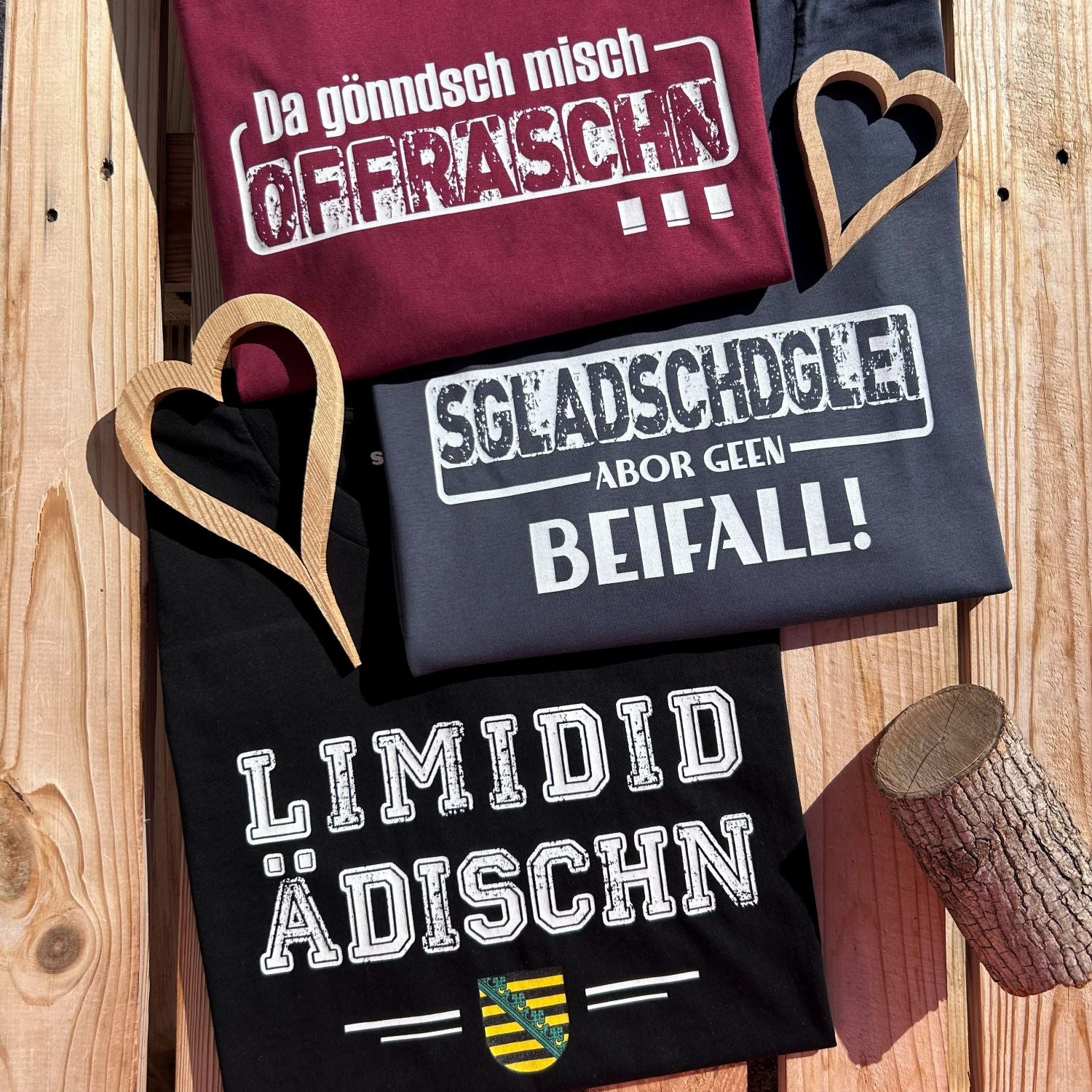 Sächsische T-Shirts Sachsen Shirts mit lustigen Sprüchen sachsenStoff Sachsen Geschenke und Mitbringsel Sachsen Mode Dresden Leipzig