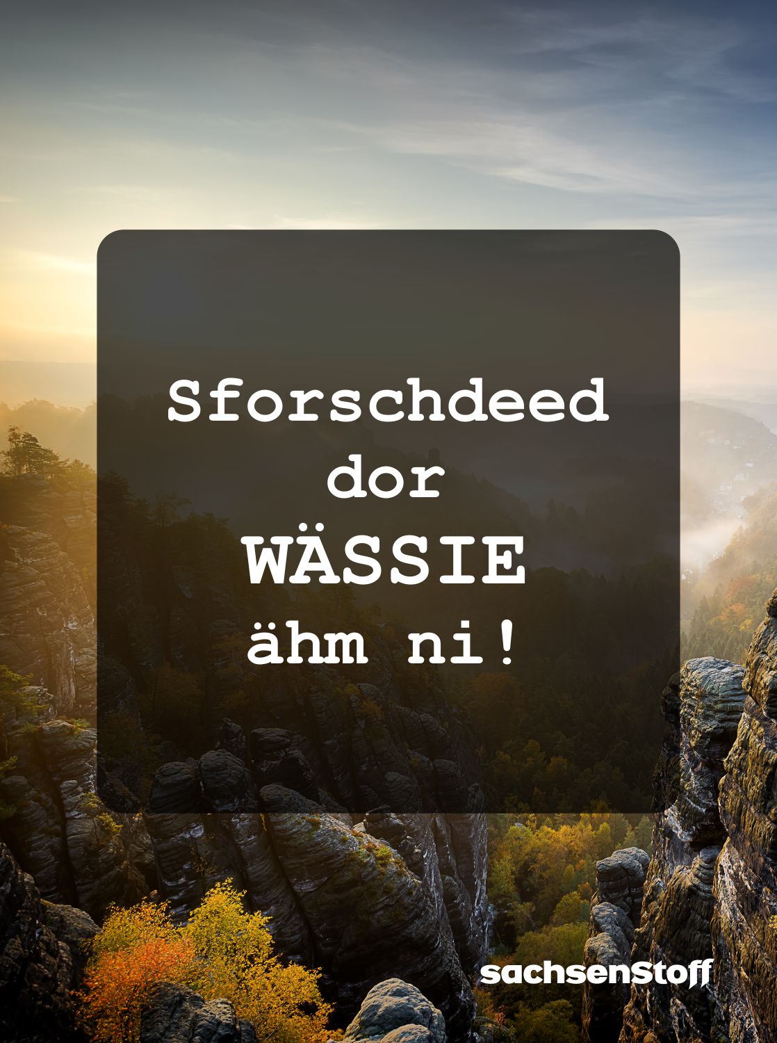 Sächsischer Spruch Lustige Sächsische Sprüche und Weisheiten im Sachsen Dialekt von sachsenStoff