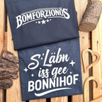 #BONNIHOF Sachsen T-Shirt für Herren | Sächsisches Dialekt Shirt aus Bio-Baumwolle