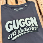 #NIDADSCHN Sachsen T-Shirt für Damen | Sächsisches Heimat Shirt aus Bio-Baumwolle