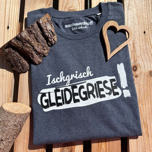 #GRIESE Sachsen T-Shirt für Herren | Sächsisches Dialekt Shirt aus Bio-Baumwolle