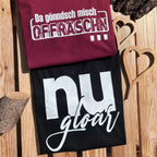 #NUGLOAR Sachsen T-Shirt für Damen | Sächsisches Heimat Shirt aus Bio-Baumwolle