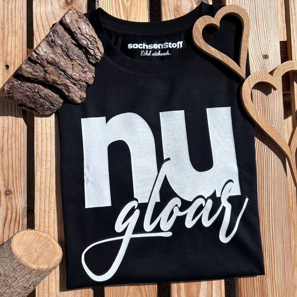 #NUGLOAR Sachsen T-Shirt für Damen | Sächsisches Heimat Shirt aus Bio-Baumwolle