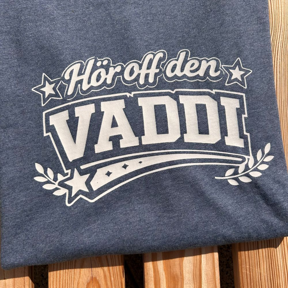#VADDI Sachsen T-Shirt für Herren | Sächsisches Dialekt Shirt aus Bio-Baumwolle