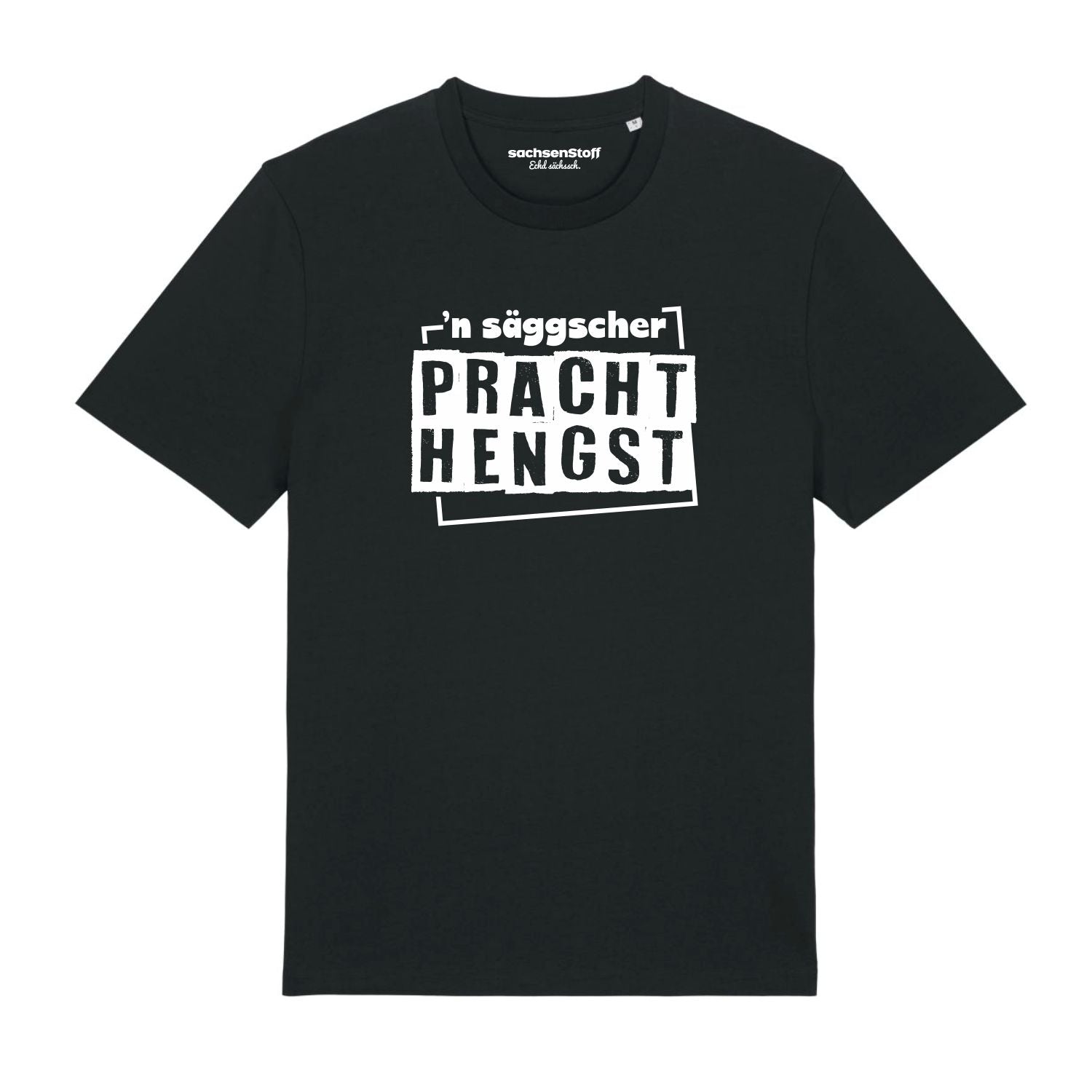 #SÄGGSCHERPRACHTHENGST Herrenshirt
