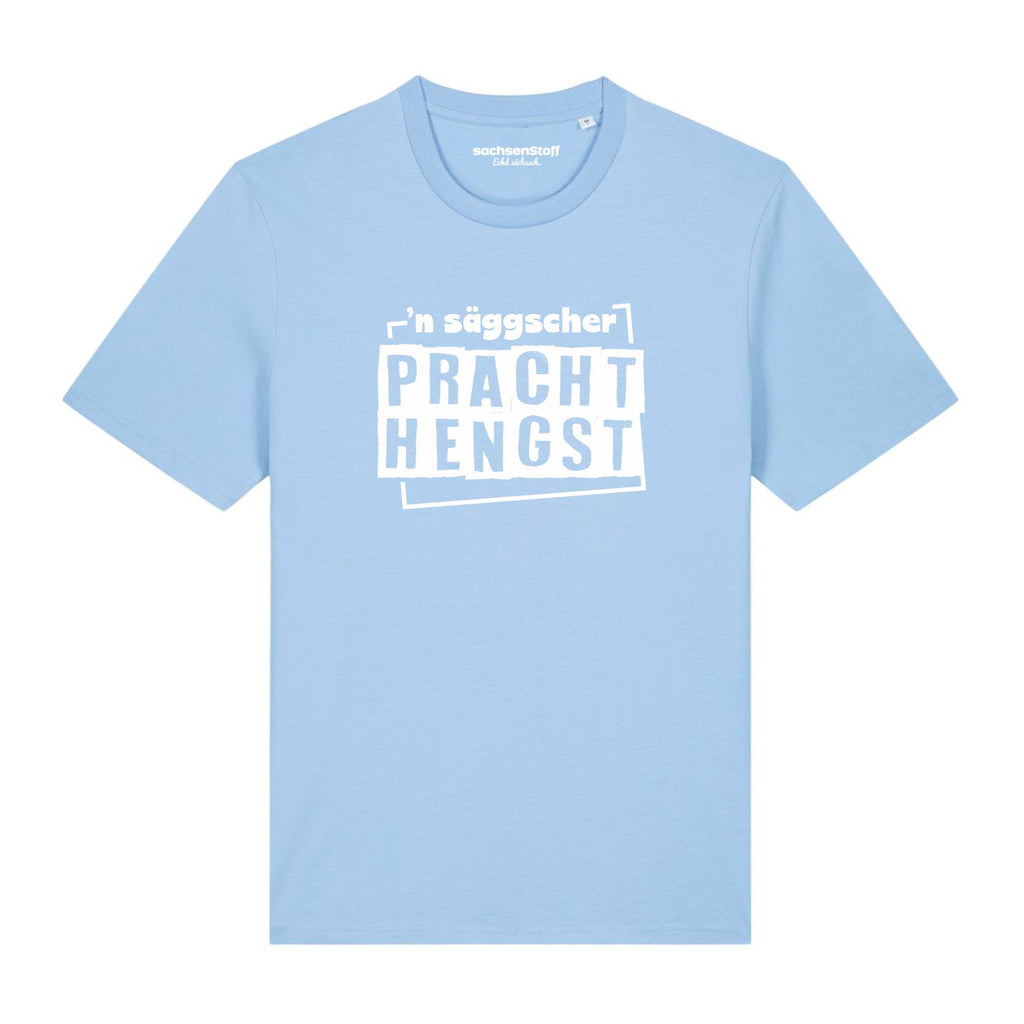 #SÄGGSCHERPRACHTHENGST Herrenshirt