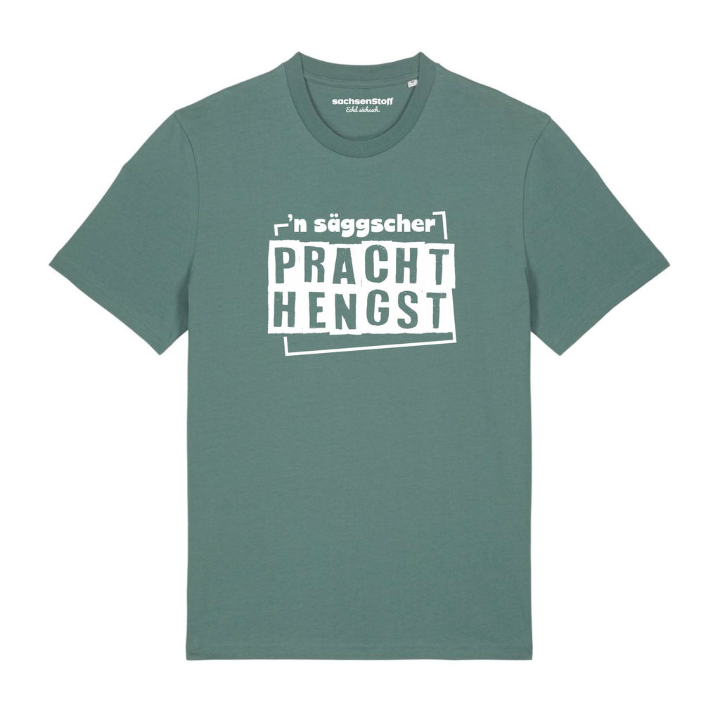 #SÄGGSCHERPRACHTHENGST Herrenshirt