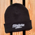 Mütze #S GLADSCHD GLEI Bestickter Sachsen Beanie für Damen & Herren | Sächsische Strickmütze
