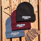 Mütze #S GLADSCHD GLEI Bestickter Sachsen Beanie für Damen & Herren | Sächsische Strickmütze