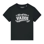 Vaddi Damen T-Shirt von sachsenStoff Sächsische Damenshirts im Sachsen Dialekt Dresden Leipzig Damenmode Shop
