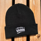 Mütze #VADDI Bestickter Sachsen Beanie für Herren | Sächsische Strickmütze
